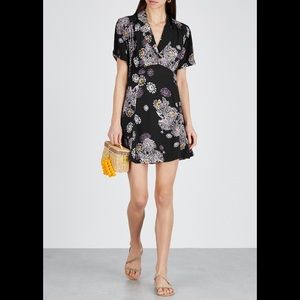 Free People-Blue Hawaii Mini Dress